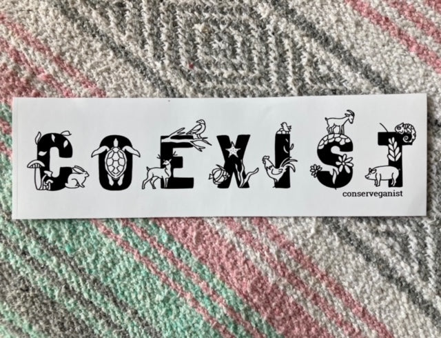 COEXIST Bumper Sticker
