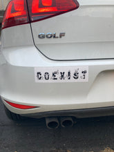 Load image into Gallery viewer, COEXIST Bumper Sticker

