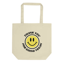Load image into Gallery viewer, SMILEY Organic Tote Bag

