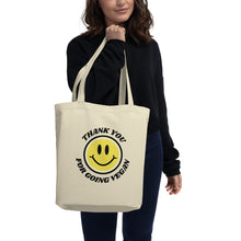 Load image into Gallery viewer, SMILEY Organic Tote Bag
