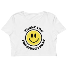 Load image into Gallery viewer, SMILEY Organic Crop Top
