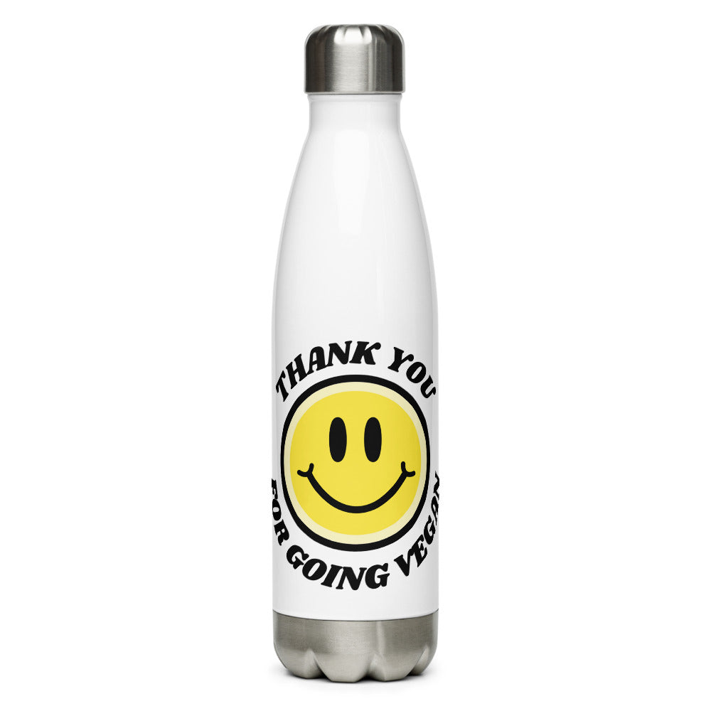 SMILEY Stainless Steel Water Bottle