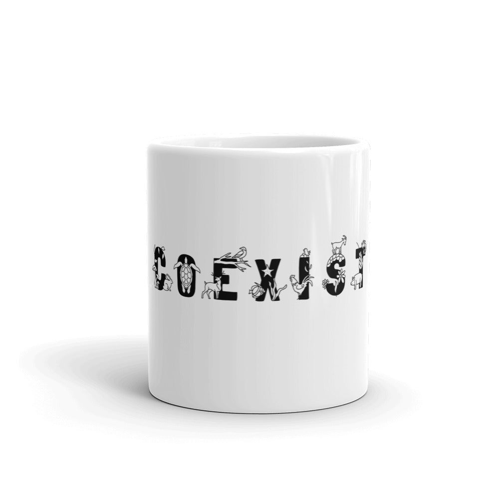 COEXIST Ceramic Mug